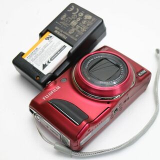 フジフイルム(富士フイルム)の超美品 FinePix F900EXR レッド  M222(コンパクトデジタルカメラ)