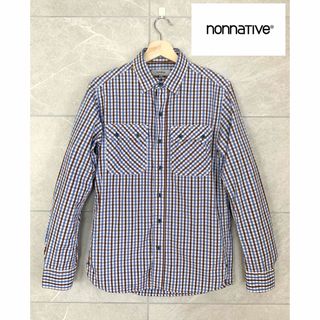 ノンネイティブ(nonnative)の訳あり nonnative ノンネイティブ チェックシャツ 0(シャツ)