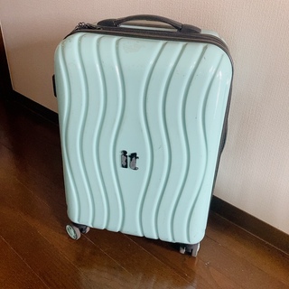 スーツケース　キャリーケース　ミントグリーン　緑　ITラゲージ　機内持ち込み(スーツケース/キャリーバッグ)