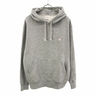 チャンピオン(Champion)のチャンピオン 長袖 スウェットパーカー LL グレー Champion 裏起毛 メンズ(パーカー)