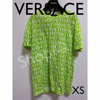 VERSACE Tシャツ 総ロゴ