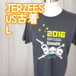 JERZEES - 一点限り US古着 【 JERZEES 】 tシャツ 美品 黒