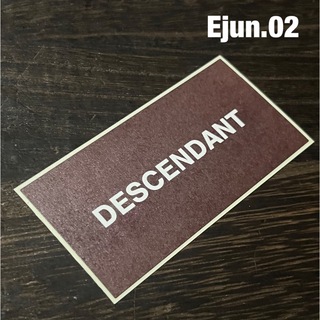 ディセンダント(DESCENDANT)のDESCENDANT Sticker ディセンダントステッカー ■Ejun.02(その他)