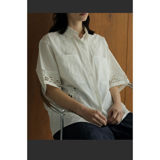 anuke Cutwork Lace Shirts(シャツ/ブラウス(長袖/七分))