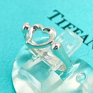 ティファニー(Tiffany & Co.)のティファニー リング シルバー925 オープンハート エルサペレッティ -644(リング(指輪))