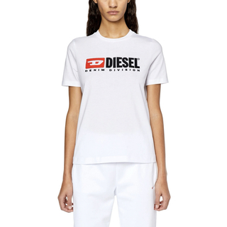 ディーゼル(DIESEL)のDIESEL  レディース　新品未使用　Sサイズ　Tシャツ  白　ディーゼル(Tシャツ(半袖/袖なし))