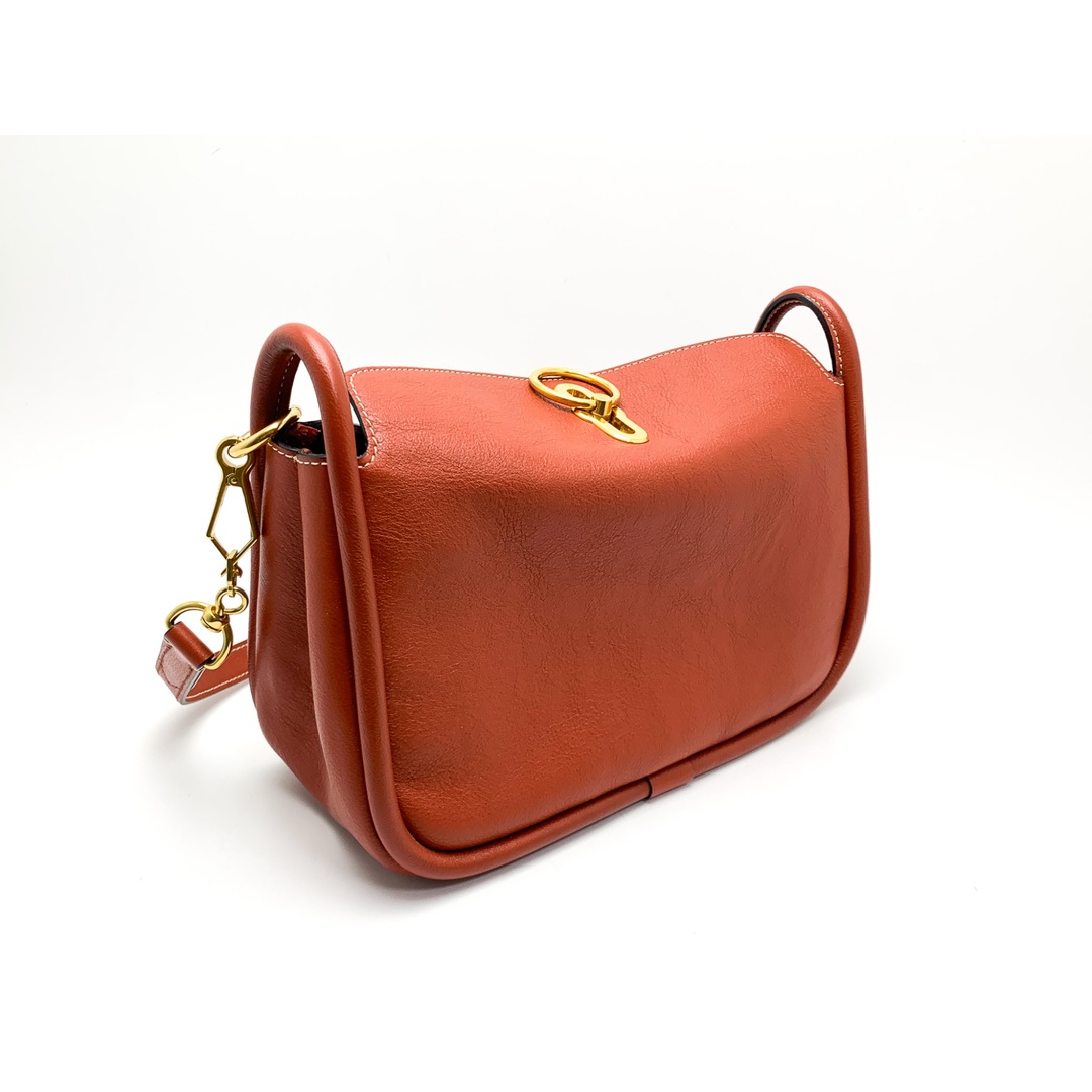 Mulberry マルベリー スモールレイトン オレンジブラウン系 3way Mulberry マルベリー スモールレイトン オレンジブラウン系 3way