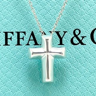 ティファニー(Tiffany & Co.)のティファニー ネックレス シルバー925 テンダネスハート クロス 24-666(ネックレス)