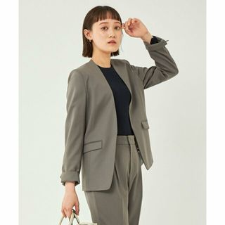 ユナイテッドアローズグリーンレーベルリラクシング(UNITED ARROWS green label relaxing)の【MOCA】REDA ノーラペル ジャケット ◇No03◇(ノーカラージャケット)