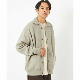 ユナイテッドアローズグリーンレーベルリラクシング(UNITED ARROWS green label relaxing)の【BEIGE】Morley キモウ ポロ カーディガン(カーディガン)