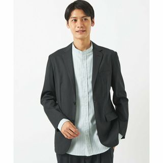 ユナイテッドアローズグリーンレーベルリラクシング(UNITED ARROWS green label relaxing)の【DK.GRAY】TWサージ ナロー ジャケット -ウォッシャブル・防シワ-(その他)