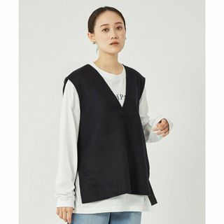 ユナイテッドアローズグリーンレーベルリラクシング(UNITED ARROWS green label relaxing)の【MD.GRAY】[size SHORTあり]リバー 2WAY ベスト(その他)