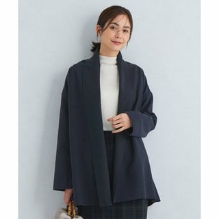 ユナイテッドアローズグリーンレーベルリラクシング(UNITED ARROWS green label relaxing)の【NAVY】メルティ ロング ガウン カーディガン(カーディガン)