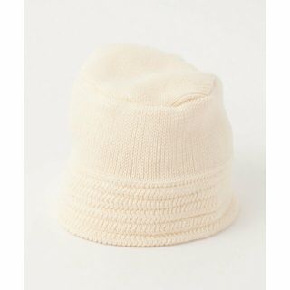 ユナイテッドアローズグリーンレーベルリラクシング(UNITED ARROWS green label relaxing)の【OFF WHITE】GLR ニットバケット / 帽子(帽子)