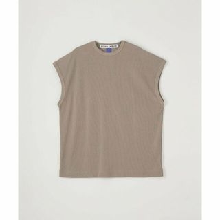 【BEIGE】<CITEN>カットアゼ ノースリーブ Tシャツ ーウォッシャブルー(Tシャツ/カットソー(半袖/袖なし))