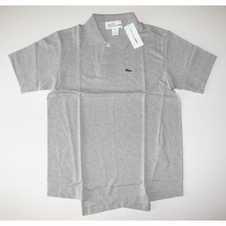 コムデギャルソン(COMME des GARCONS)のコムデギャルソン ラコステ ポロシャツ sizeM grey lacoste(ポロシャツ)