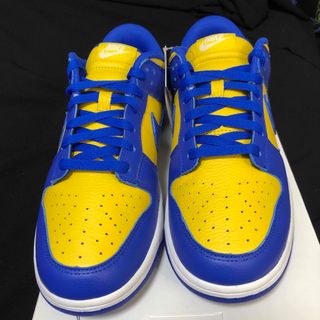 ナイキ(NIKE)のナイキ NIKE ダンク DUNK LOW by you ブルー　27.5(スニーカー)