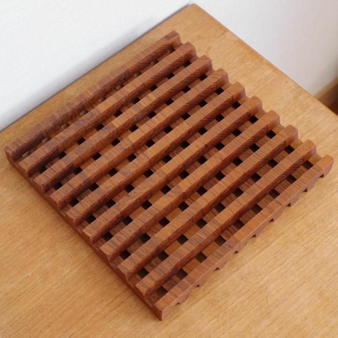 Digsmed デンマーク チーク Teak 鍋敷き トレイ プレート トレー Digsmed デンマーク チーク Teak 鍋敷き トレイ プレート トレー