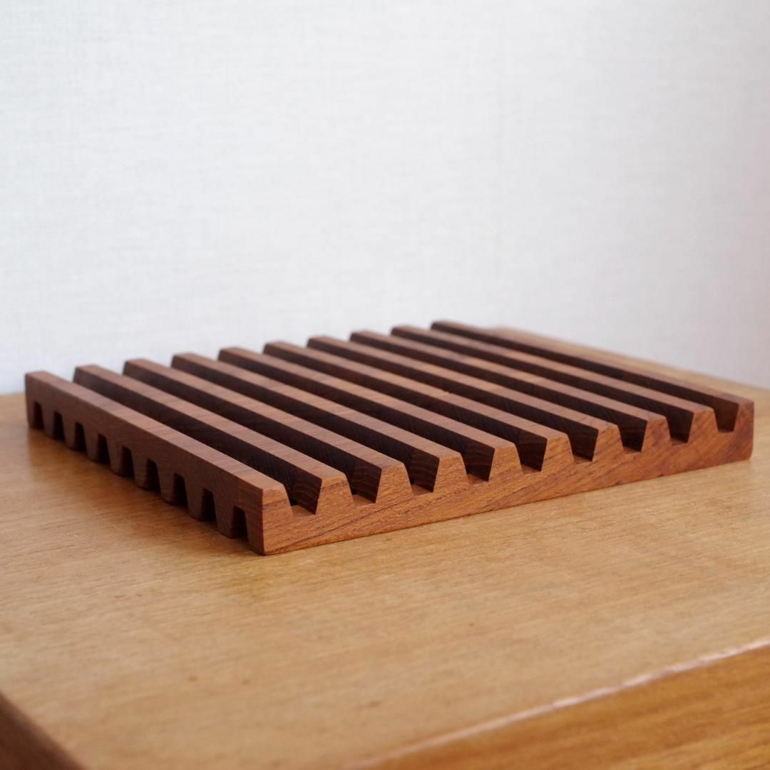 Digsmed デンマーク チーク Teak 鍋敷き トレイ プレート トレー Digsmed デンマーク チーク Teak 鍋敷き トレイ プレート トレー
