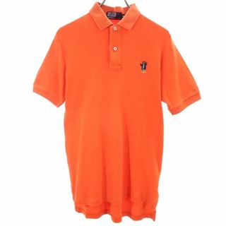 ポロバイラルフローレン 半袖 ポロシャツ M オレンジ系 Polo by Ralph Lauren ポロベアー メンズ(ポロシャツ)