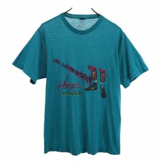 モンベル(mont bell)のモンベル オールド アウトドア 半袖 Tシャツ M グリーン系 mont-bell メンズ(Tシャツ/カットソー(半袖/袖なし))