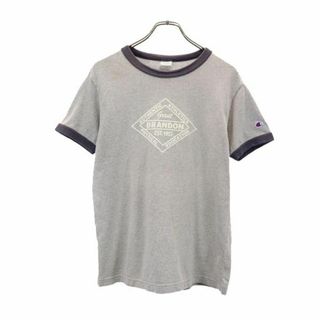 チャンピオン(Champion)のチャンピオン 半袖 リンガー Tシャツ M グレー系 Champion メンズ(Tシャツ/カットソー(半袖/袖なし))