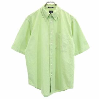 ギャップ(GAP)のギャップ 半袖 ボタンダウンシャツ S グリーン系 GAP メンズ(シャツ)