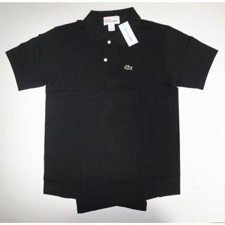 コムデギャルソン(COMME des GARCONS)のコムデギャルソン ラコステ ポロシャツ sizeL black lacoste(ポロシャツ)