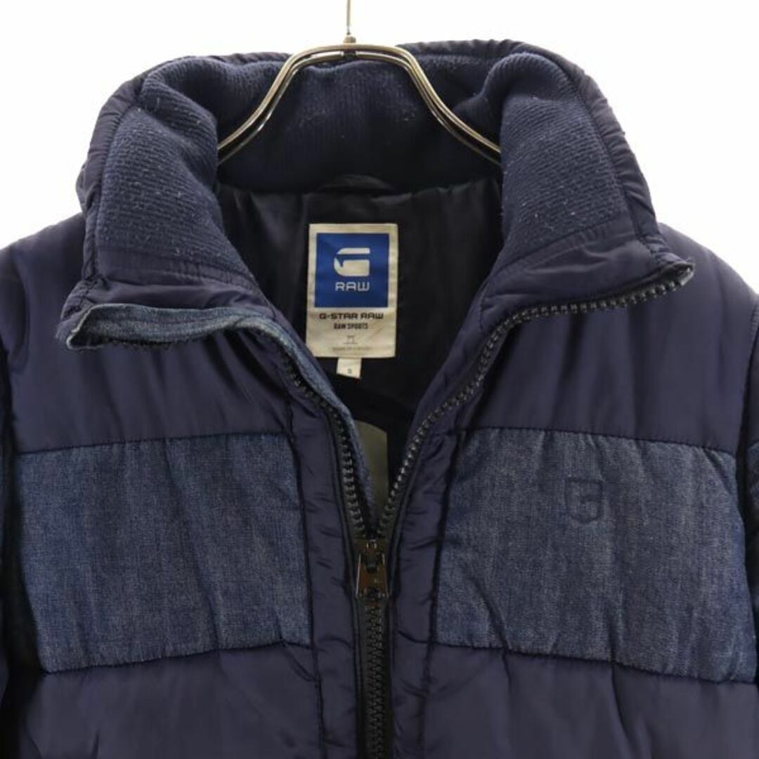 G-STAR RAW - ジースターロウ 中綿ジャケット S ブルー系 G-STAR G-STAR RAW - ジースターロウ 中綿ジャケット S ブルー系 G-STAR