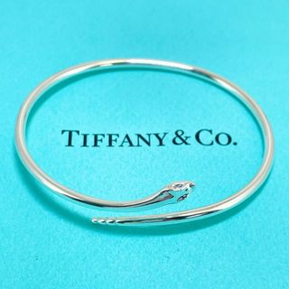 Tiffany & Co. - ティファニー シルバー925 スネーク バングル ブレスレット 24-907M