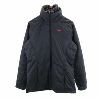 ナイキ(NIKE)のナイキ 中綿ジャケット M チャコールグレー NIKE レディース(ダウンジャケット)