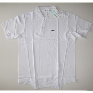 コムデギャルソン(COMME des GARCONS)のコムデギャルソン ラコステ ポロシャツ sizeXL white lacoste(ポロシャツ)