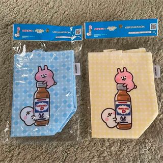 新品　リポビタンD×カナヘイの小動物　ビスケ&うさぎ　ランチトートバッグ