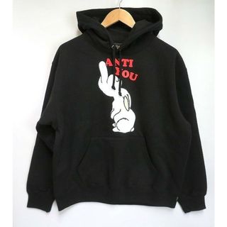 シュプリーム(Supreme)の【中古】Supreme ｼｭﾌﾟﾘｰﾑ　23SS　UNDERCOVER Anti You Hooded SweatShirt　Black/Medium　ﾊﾟｰｶｰ(パーカー)