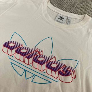 アディダス(adidas)のadidas ロゴTシャツ ビックT XL(Tシャツ/カットソー(半袖/袖なし))