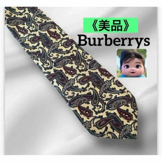バーバリー(BURBERRY)の美品　Burberrys バーバリー　父の日　日本製　シルク　高級ネクタイ　派手(ネクタイ)