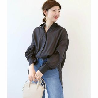 Simplicite - IENA取扱Simplicite ラミーコットンゆるシャツ 美品