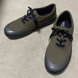 美品【SEPRRY】WAHOO CVO RUBBER DIP OLIVE(スニーカー)