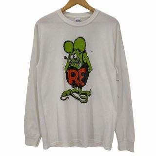 ギルタン(GILDAN)のGILDAN(ギルダン) 00s キャラクタープリント L/S Tシャツ メンズ(Tシャツ/カットソー(七分/長袖))