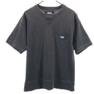 リー(Lee)のリー チャオパニック ロゴ刺繍 半袖 Tシャツ F グレー Lee CIAOPANIC ポケT メンズ(Tシャツ/カットソー(半袖/袖なし))