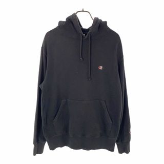 チャンピオン(Champion)のチャンピオン 長袖 スウェットパーカー L ブラック Champion メンズ(パーカー)