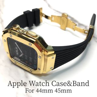 gb★アップルウォッチバンド ラバーベルト カバー　Apple Watch(ラバーベルト)