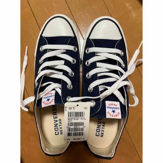 コンバース(CONVERSE)のCONVERSE NEXTAR ネイビー22.5cm(スニーカー)