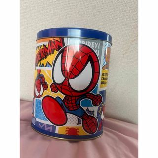 MARVEL - ユニバ スパイダーマン 缶 USJ ユニバーサル・スタジオ・ジャパン