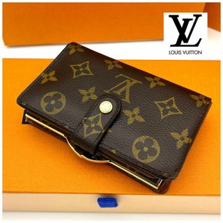 ルイヴィトン(LOUIS VUITTON)のルイヴィトン 財布 モノグラム がま口 ポルトフォイユ ヴィエノワ 二つ折り財布(財布)