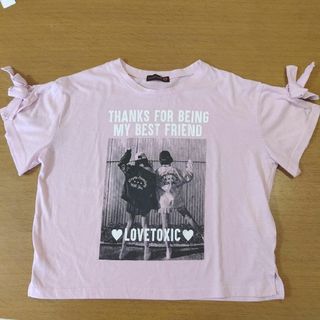 ラブトキシック(lovetoxic)のLOVETOXIC 半袖 ピンク 150(Tシャツ/カットソー)