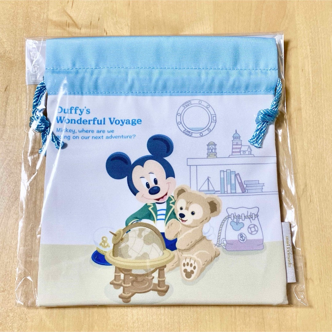 Disney - 限定 新品 未使用品 ミッキー ダッフィー ワンダフル ヴォヤッジ 巾着の通販 by れこ's shop｜ディズニーならラクマ