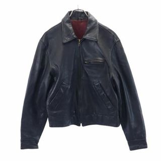 ポールスミス(Paul Smith)のポールスミス レザージャケット M ブラック系 Paul Smith 牛革 牛皮 メンズ(レザージャケット)