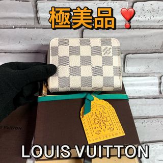 LOUIS VUITTON - ルイヴィトン N63069 ジッピー コインパース ダミエ アズール 財布