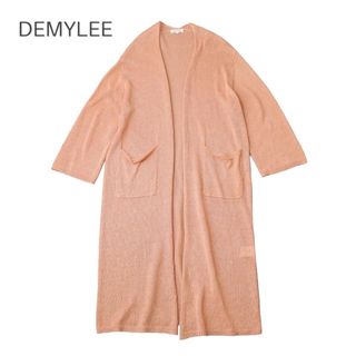 DEMYLEE - DEMYLEE  NEVA CARDIGAN リネン ニット ロングカーディガン